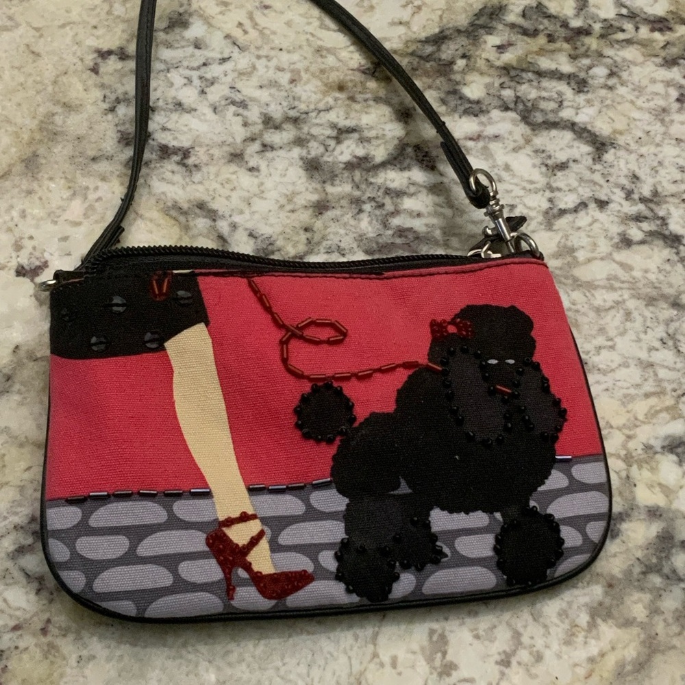 Stylish Red and Black Women's Bag